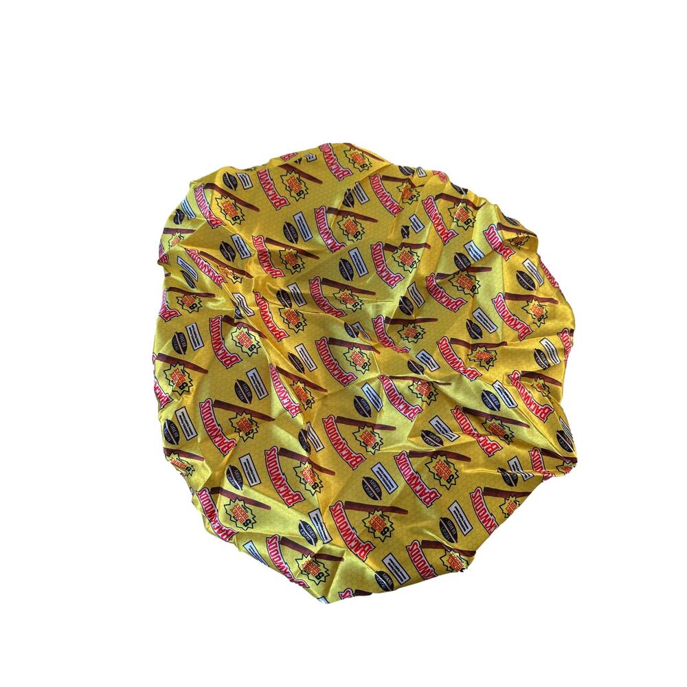 Yellow Backwoods Bonnet  Hair Care Bonnet